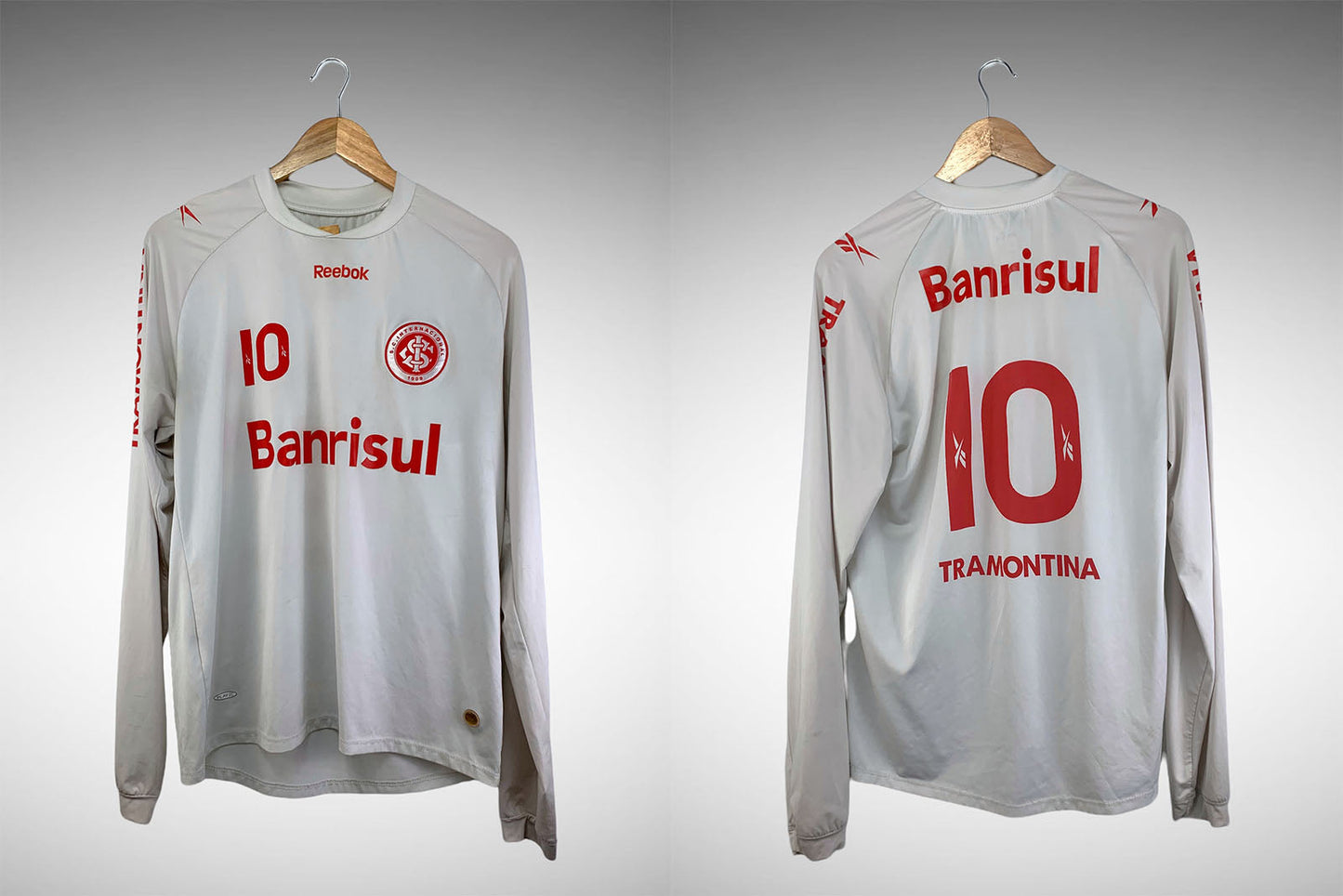 Internacional 2010 Segunda Camisa Tam M Mangas Longas N# 10.