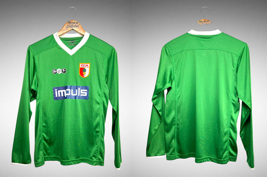 Augsburg 2008 Segunda Camisa Tam P Mangas Longas.