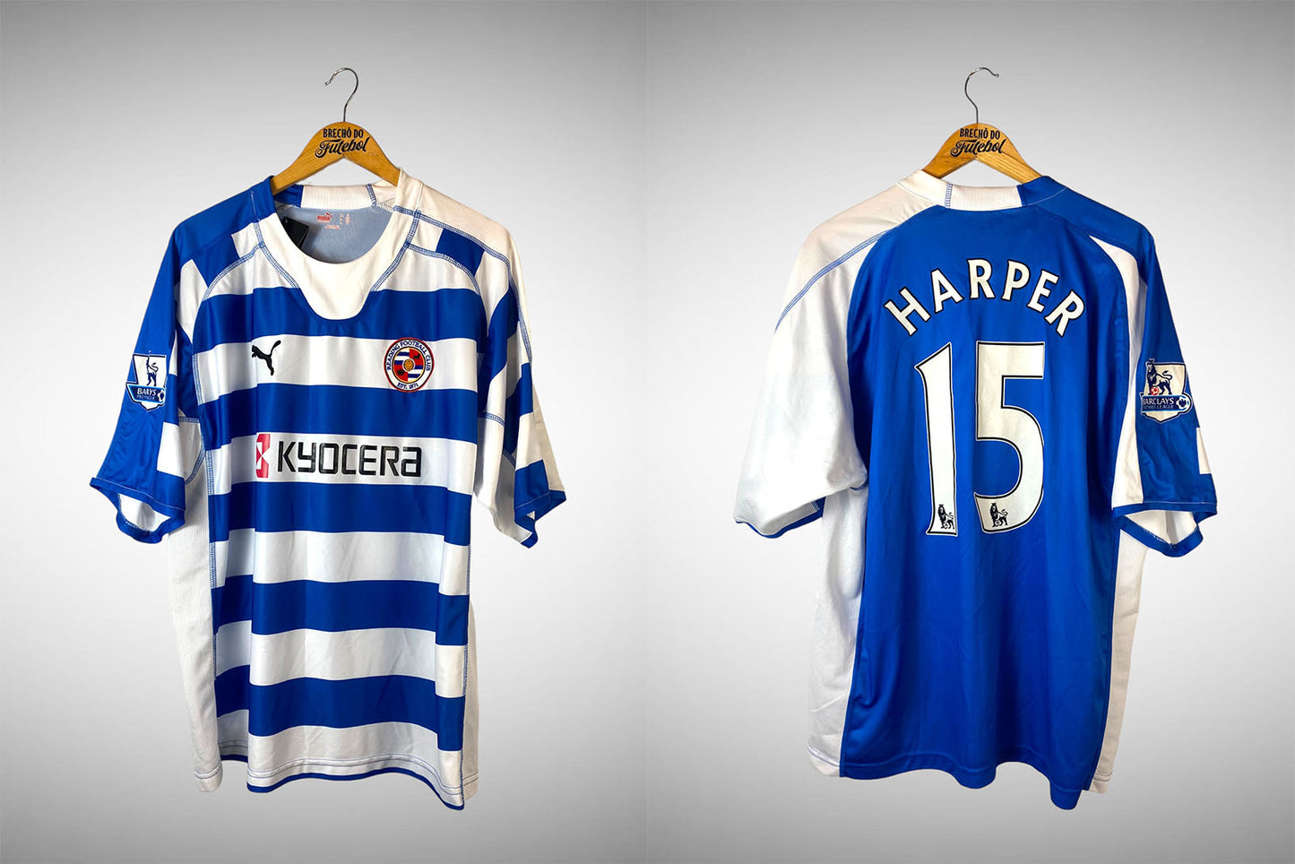 Reading 2007 Primeira Camisa Tam Gg N# 15 Harper.