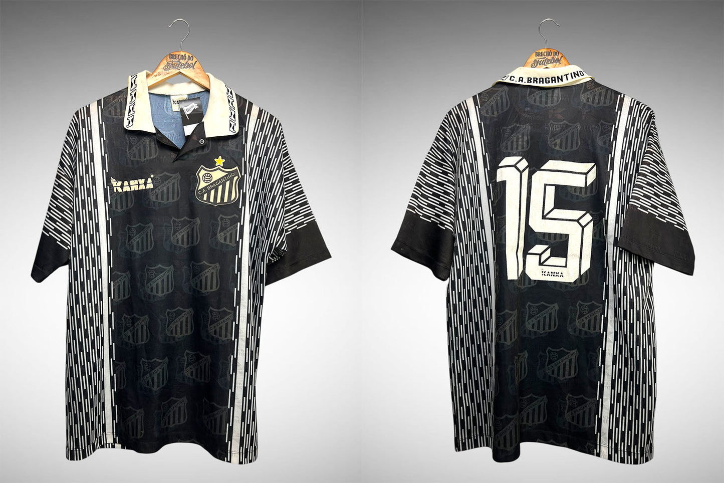 Bragantino 1996 Segunda Camisa Tam G Nº 15.