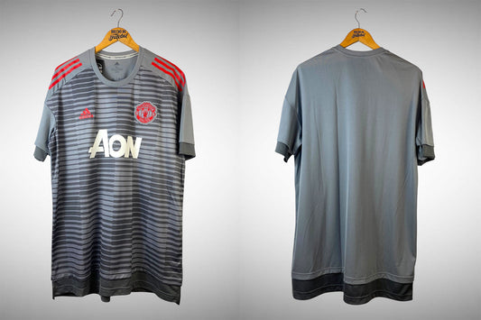 Manchester United 2017 Camisa de Aquecimento Tam Gg.