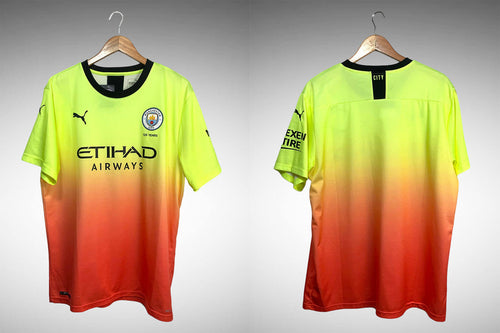 Manchester City 2019 Terceira Camisa Tam GG.