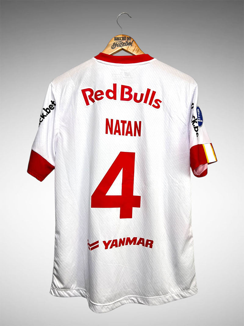 Bragantino 2022 Primeira Camisa Tam G Nº 4 Natan.