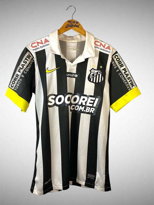 Santos 2013 Segunda Camisa Tam P N# 4 Cicinho.