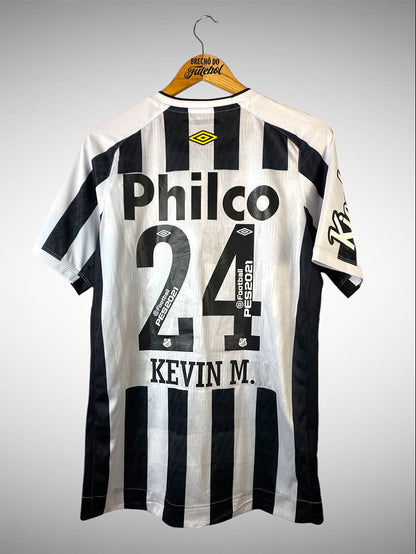 Santos 2021 Segunda Camisa Tam M N# 24 Kevin M.