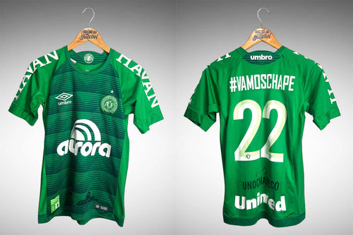Chapecoense 2017 Primeira Camisa Tam P Nº22.