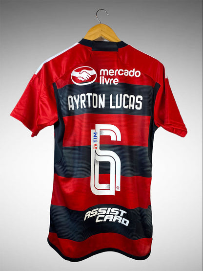 Flamengo 2023 Primeira Camisa Tam P N# 6 Ayrton Lucas.