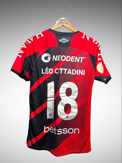 Athlético Paranaense 2022 Primeira Camisa Tam P Nº 18 Léo Cittadini.