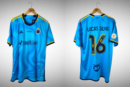 Cruzeiro 2023 Terceira Camisa Tam GG Nº 16 Lucas Silva.