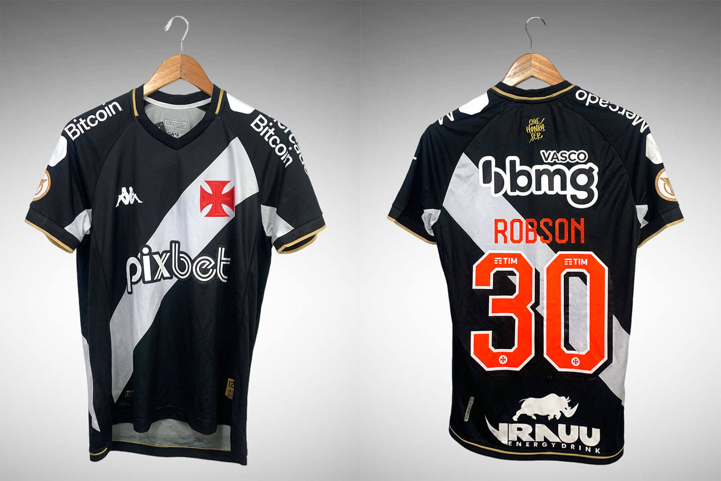 Vasco da Gama 2023 Primeira Camisa Tam P N°30 Robson.
