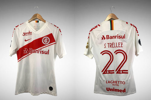 Internacional 2019 Segunda Camisa Tam M Nº 22 S. Trellez.