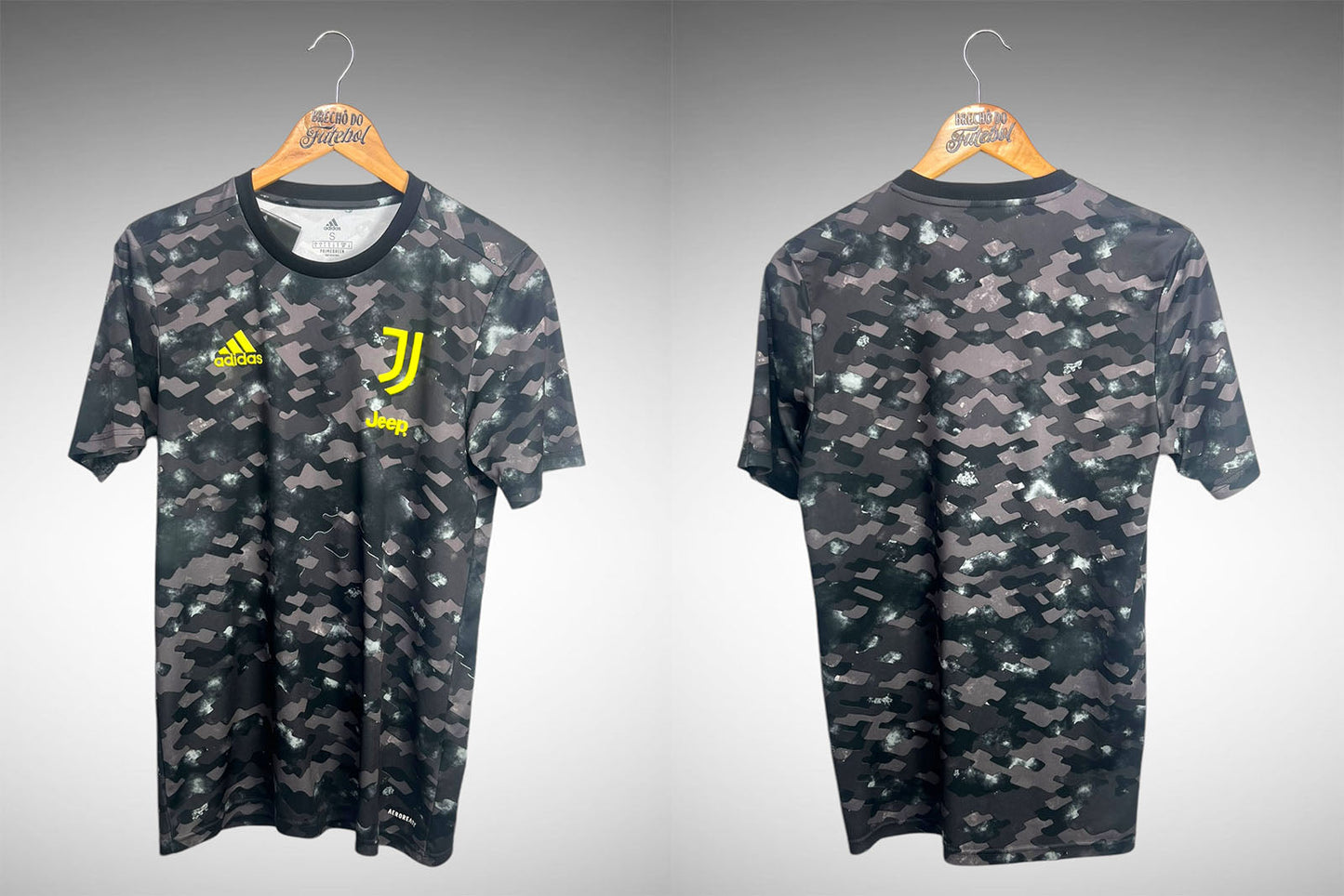 Juventus 2021 Camisa Pré Jogo Tam P.