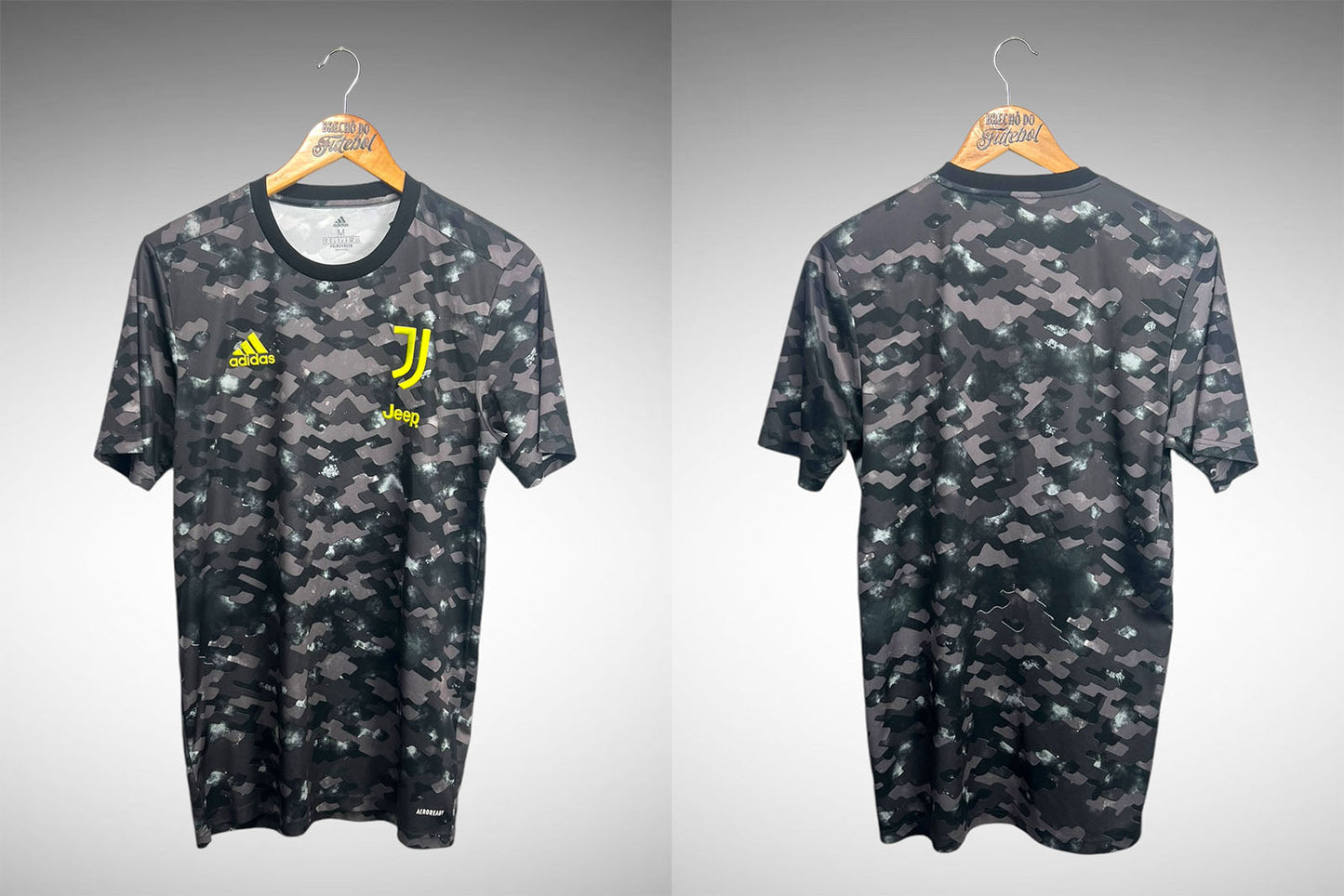 Juventus 2021 Camisa Pré Jogo Tam M.