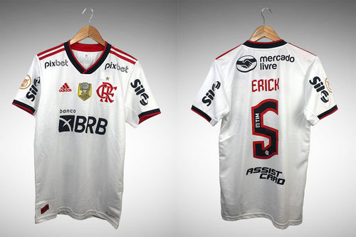 Flamengo 2022 Segunda Camisa Tam P N# 5 Erick.