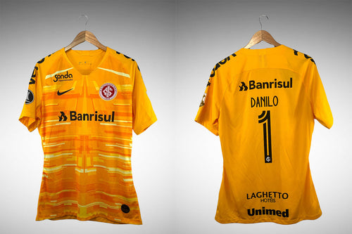 Internacional 2019 Camisa Goleiro Tam G Nº 1 Danilo.