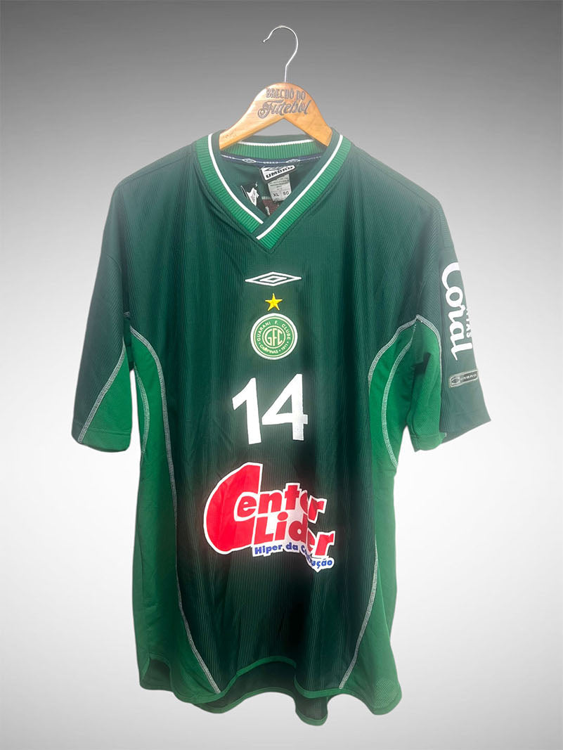 Guarani 2001 Primeira Camisa Tam GG Nº14.