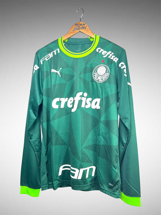 Palmeiras 2023 Primeira Camisa Tam G Nº 9 Endrick Mangas Longas.