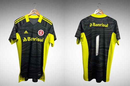 Internacional 2021 Camisa de Goleiro Tam M Nº 1.