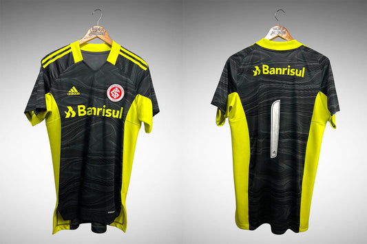 Internacional 2021 Camisa de Goleiro Tam M Nº 1.