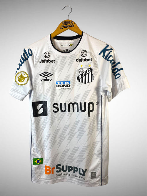Santos 2021 Primeira Camisa Tam P N# 42 Moraes Jr.