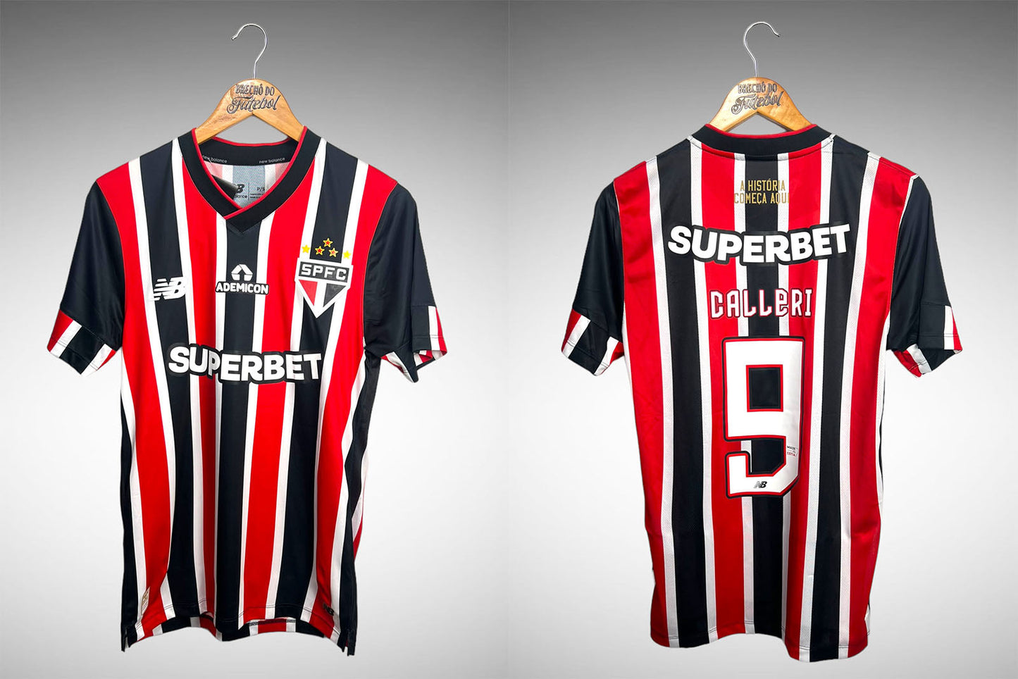 São Paulo 2024 Segunda Camisa Tam P Nº9 Calleri.