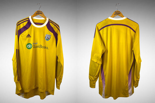 West Bromwich 2014 Camisa de Goleiro Tam Gg.
