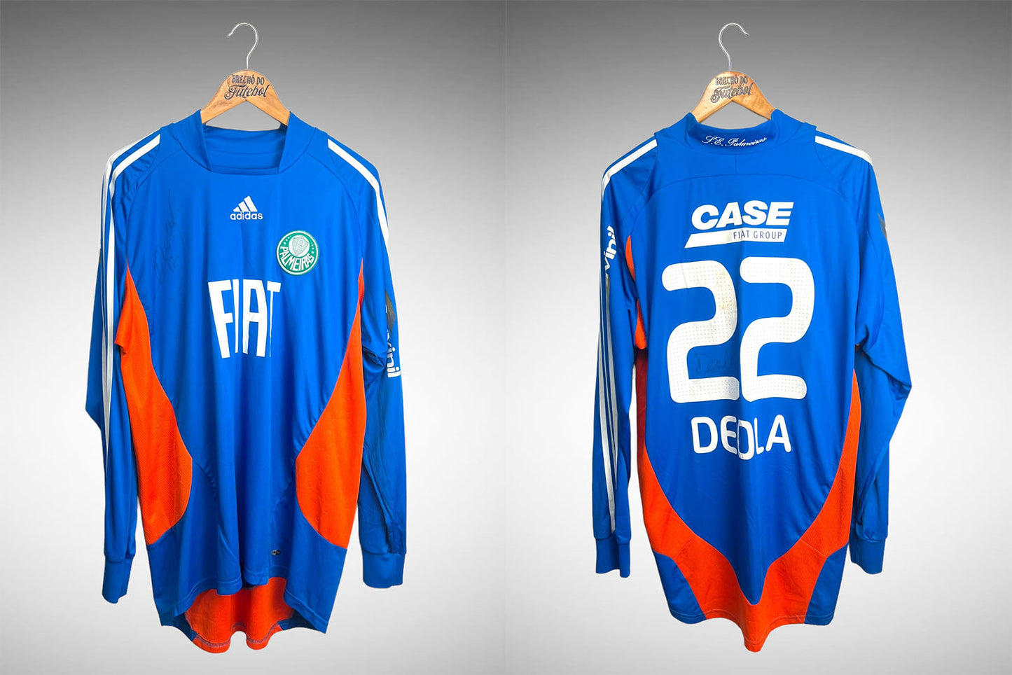 Palmeiras 2008 Camisa de Goleiro Tam Gg N# 22.