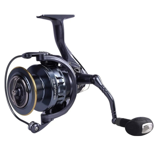 Molinete bravus 60 pesca brasil - 4+1 rolamentos (ambidestro)