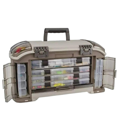 Caixa / maleta de pesca com 7 estojos - angled tackle - modelo 787-010 – plano
