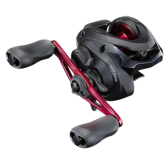 Carretilha perfil baixo shimano caius 150 hg – (manivela direita)