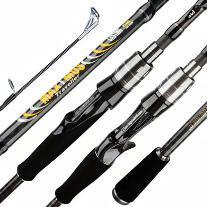 Vara de Pesca para Carretilha Fuji Maximus Traveller Original Carbono 30T
