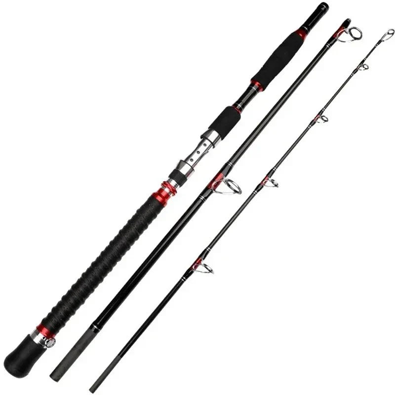 Vara de Pesca para Molinete 3 Seções Fuji Carbono 36T 2.1m