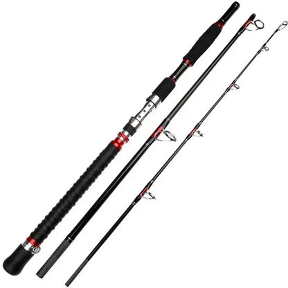 Vara de Pesca para Molinete 3 Seções Fuji Carbono 36T 2.1m