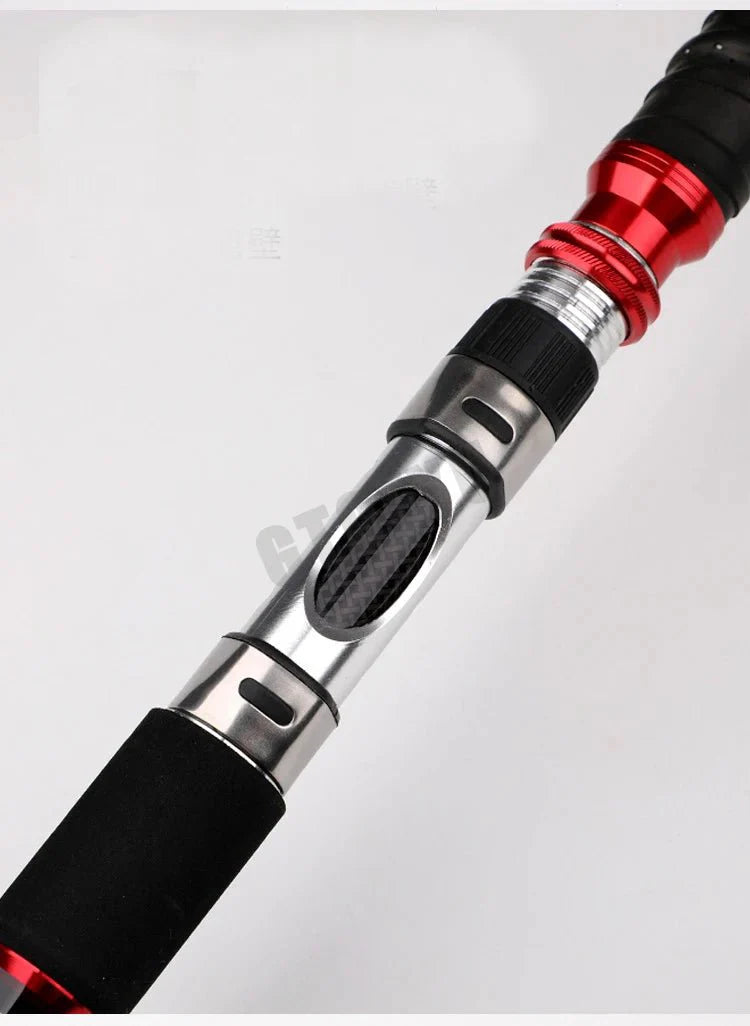 Vara de Pesca para Molinete 3 Seções Fuji Carbono 36T 2.1m