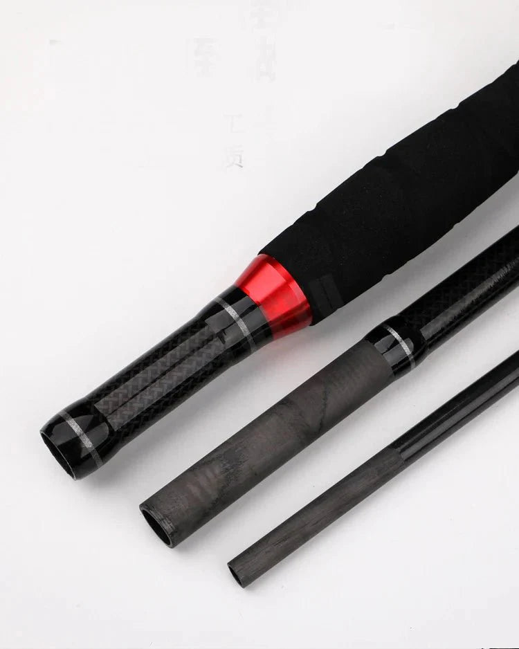 Vara de Pesca para Molinete 3 Seções Fuji Carbono 36T 2.1m