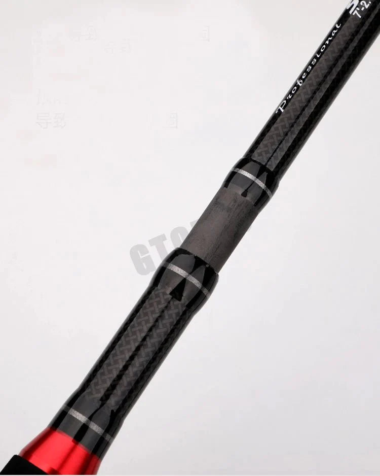 Vara de Pesca para Molinete 3 Seções Fuji Carbono 36T 2.1m